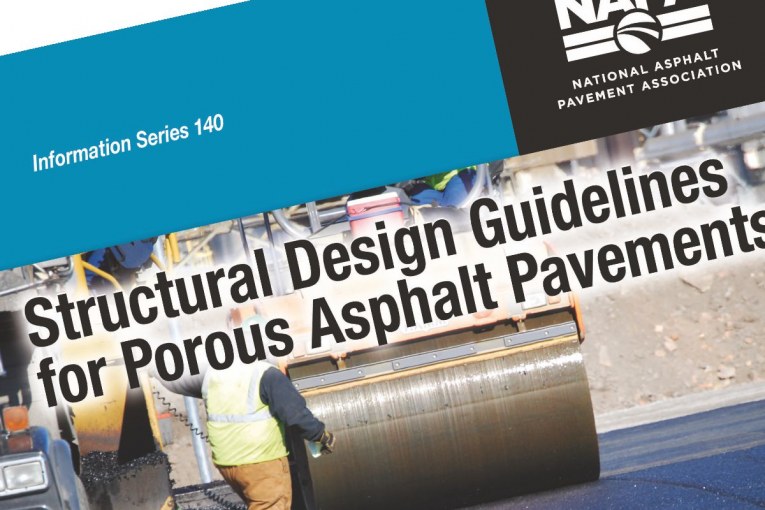 Structural Design Guide for Porous Asphalt is now available
