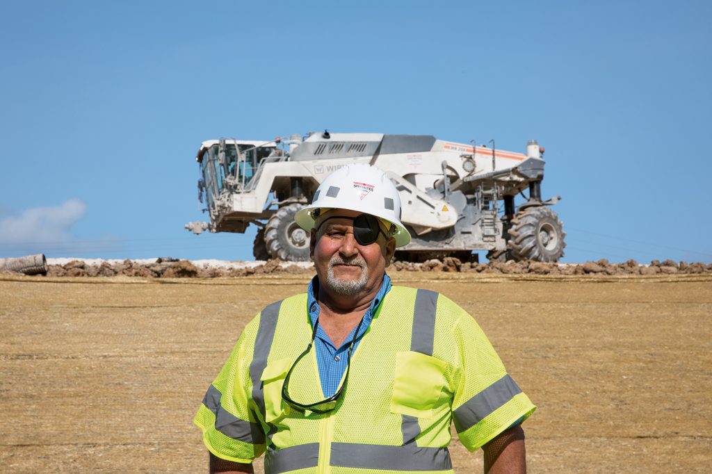 “The WR 250 is a real power pack and works extremely efficiently.“ Jamie Cardiff, Equipment Manager Specialties Company, LLC