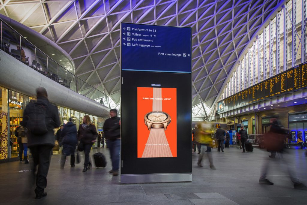 Network Rail and JCDecaux £280m advertising deal to transform passenger experience
