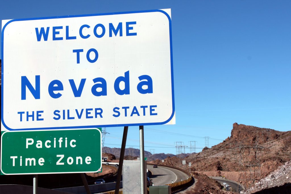 Nevada Road Sign - Photo by Prayitno