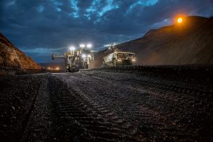 Surface miners from Wirtgen extract commodities in a selective operation.