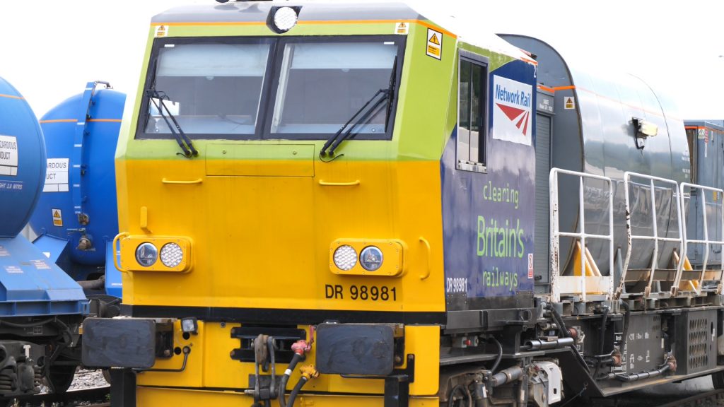 Network Rail leaf-busting trains travel 4 times around the earth to tackle leaves on the line