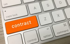 Contract Keyboard - Photo by Mike Lawrence