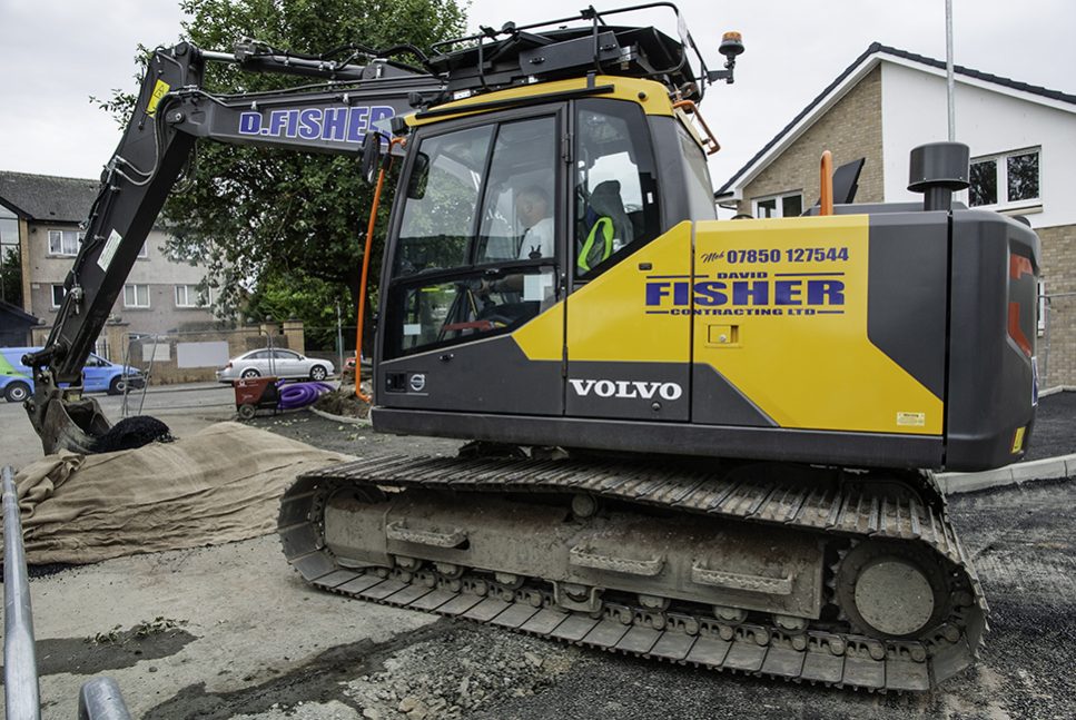 David Fisher Contracting upgrading to the Volvo EC140E