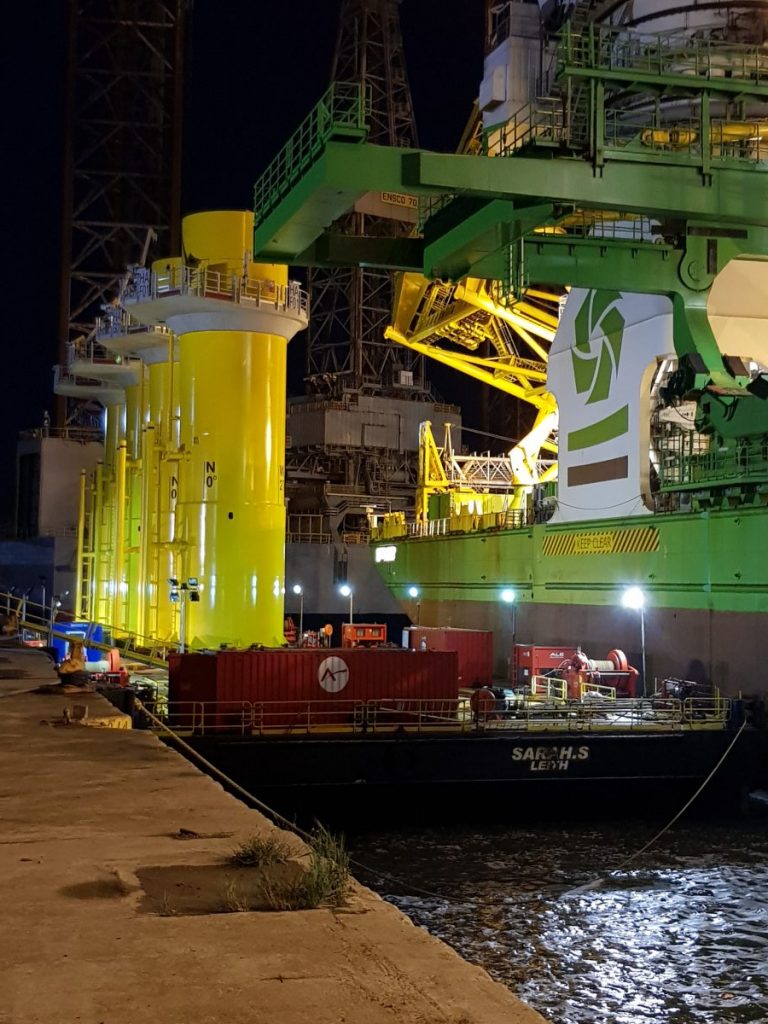 Success for ALE and Conbit on half-way milestone on world's largest wind farm