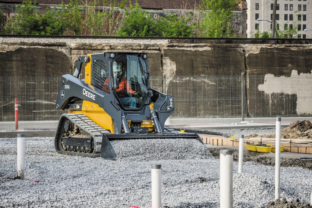 John Deere intros on-board Grade Indication on G-Series Skid Steers and Track Loaders