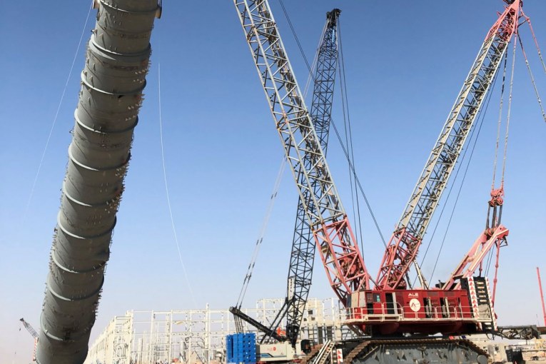 ALE quickly mobilises largest-ever capacity cranes for Karbala Refinery in Iraq