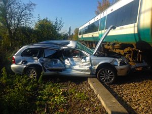 One in every seven drivers dice with death at Railway Level Crossings every day