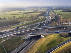Motorway Bridge - Photo by Highways England