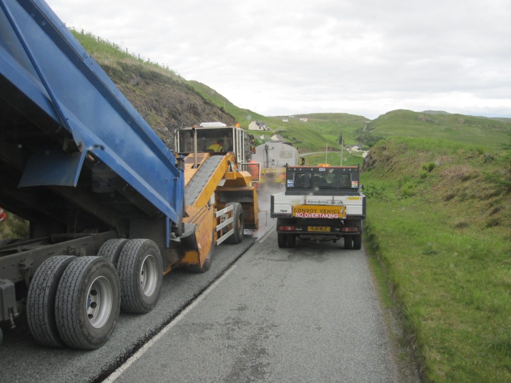 Paving Skye - Phot by Glen Wallace