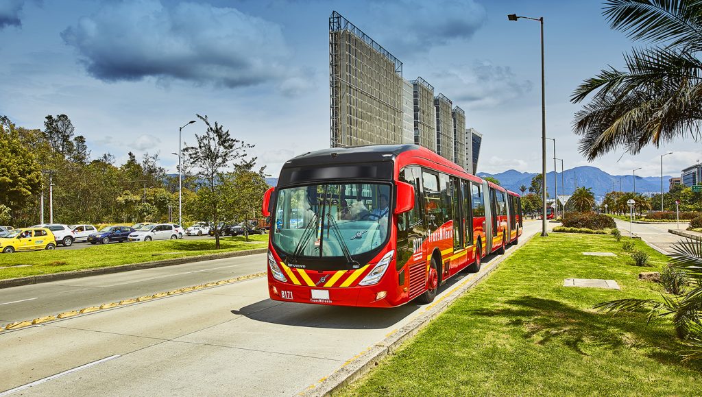 Volvo to deliver 700 city buses to Bogotá Colombia