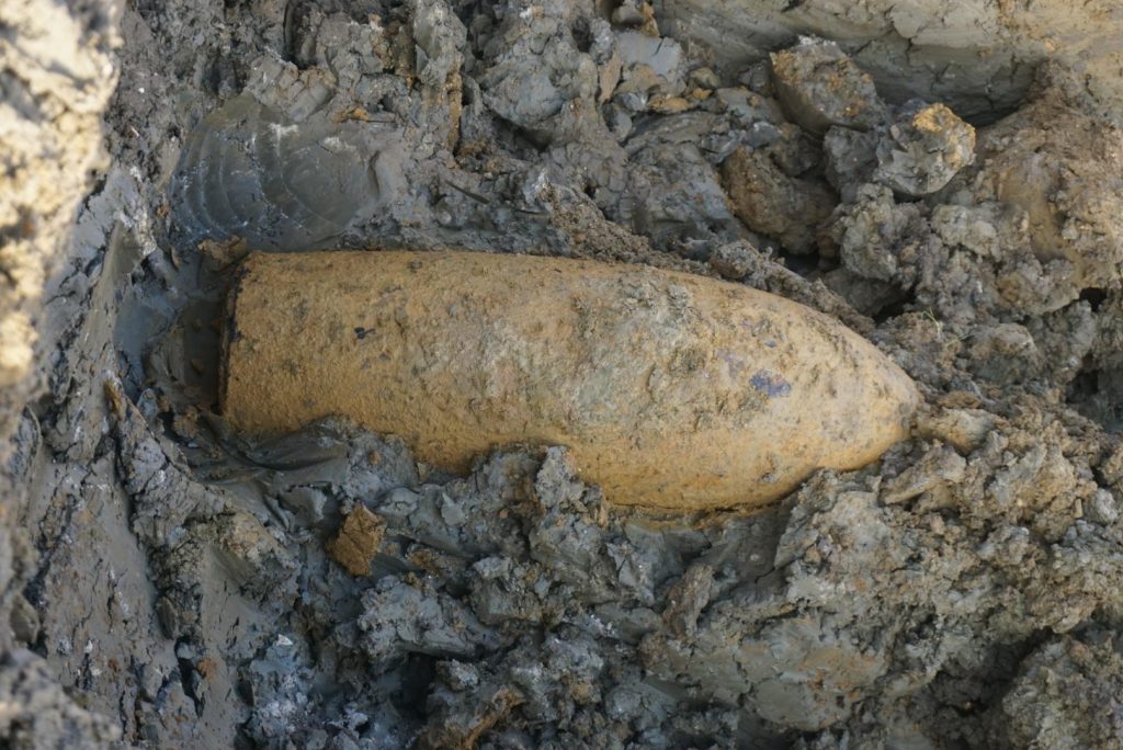 New triple decker roundabout project uncovers WWII unexploded bombs ...