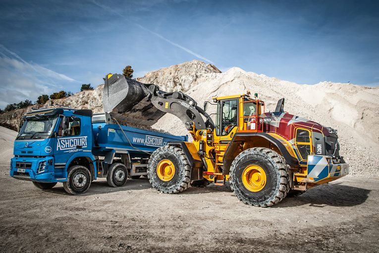 Volvo takes over as Yorkshire Quarry's prime mover as production is ramped up
