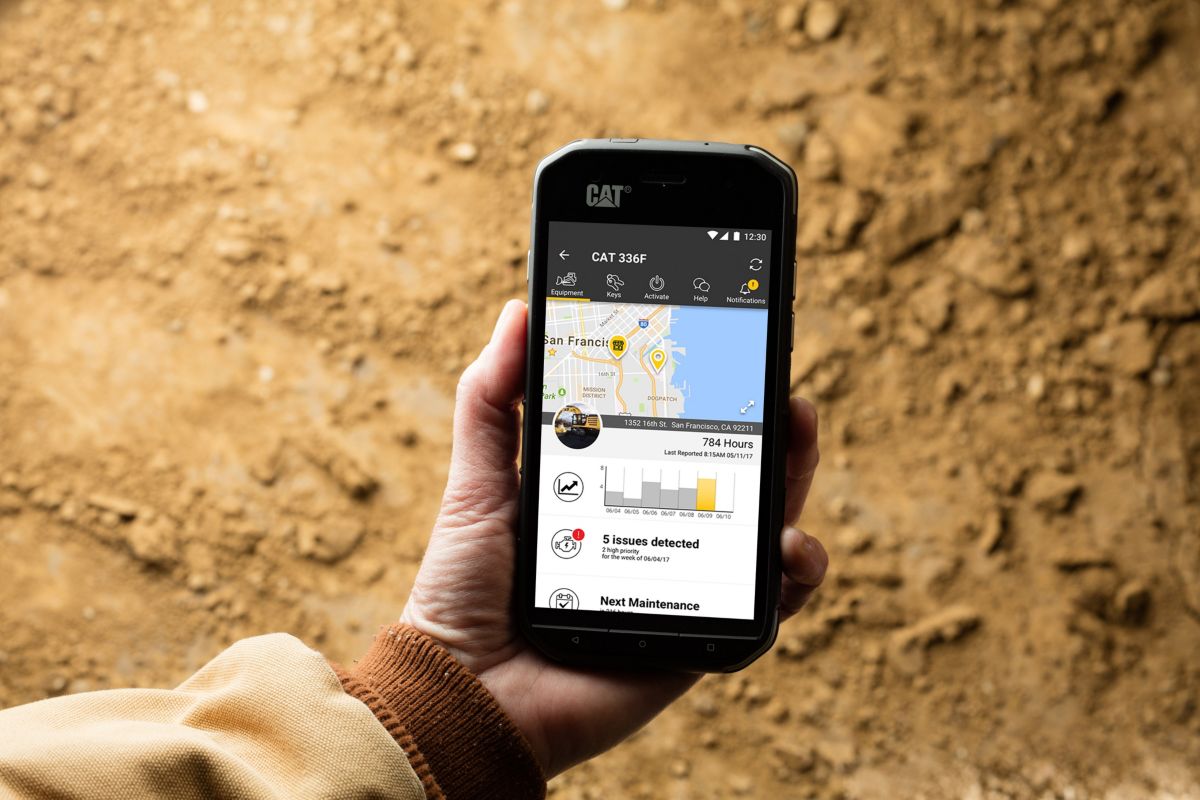 New Cat SmartPhone App delivers simplified, streamlined equipment data to mobile devices