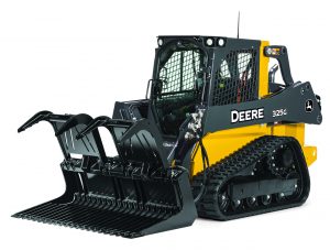 John Deere Grapples pack power and reliability for Job Site clean-up