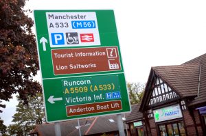 M56 Sign - Photo by Kitchen Kraft