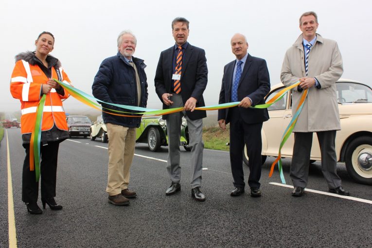 Ringway Island Roads upgrades iconic Military Road on the Isle of Wight