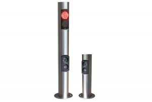 People and vehicle access control specialist Nortech is now offering elegant stainless steel bollards to house the Nedap ANPR cameras.