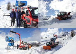 Tending the St Moritz slopes with Aebi's VT450 Vario