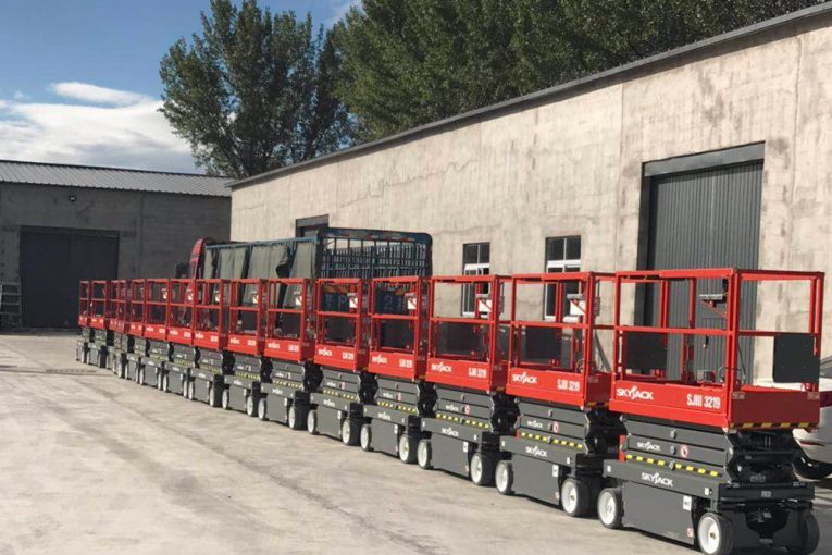 Skyjack's top selling Scissor Lifts give Beijing a boost
