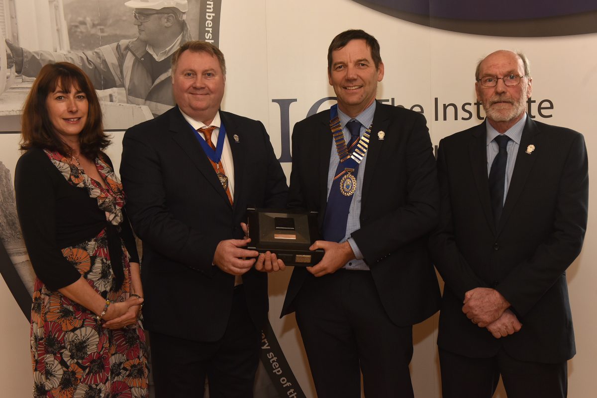 Institute of Quarrying Scottish Branch celebrates first President’s Award