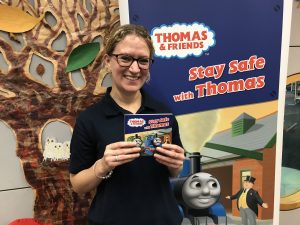 Network Rail launches Thomas the Tank Engine book to teach children railway safety