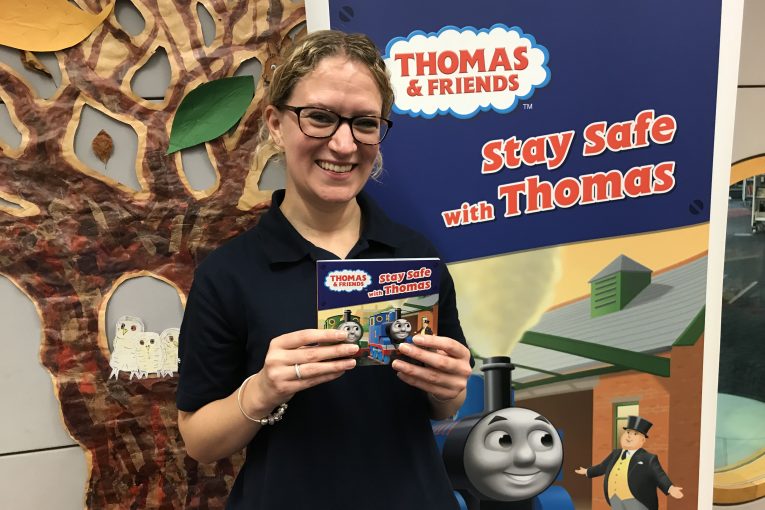 Network Rail launches Thomas the Tank Engine book to teach children railway safety