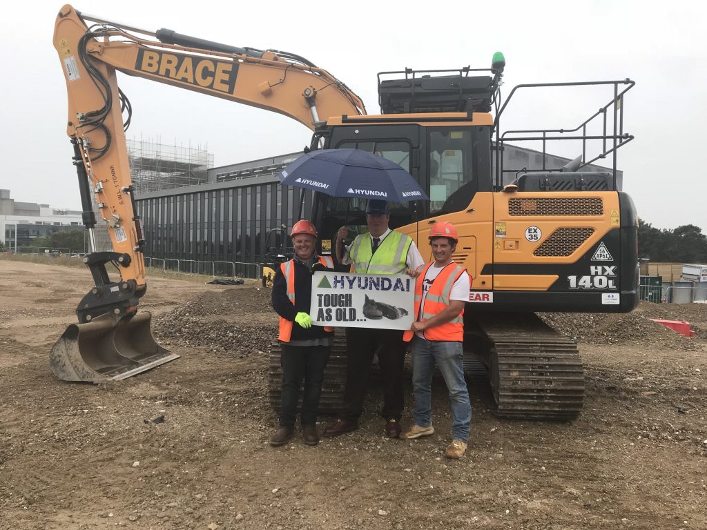 Brace Civil Engineering brands Hyundai machines as Tough as Old Boots!