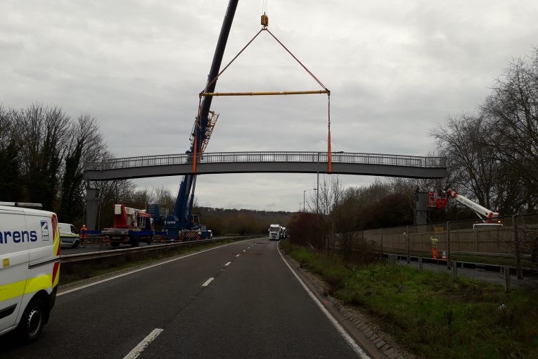 Highways England reopens A404 near Marlow following bridge installation