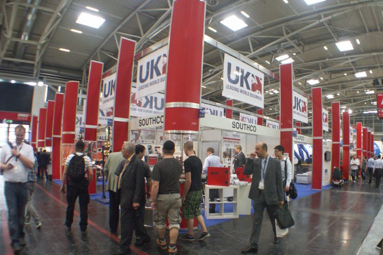 The UK Pavilion at Bauma flies the Flag for Great Britain