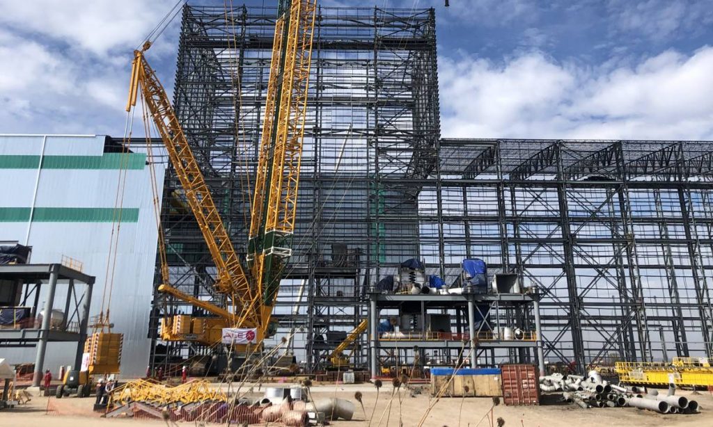 ALE’s crane methodology saves significant costs on Mexico steel mill build