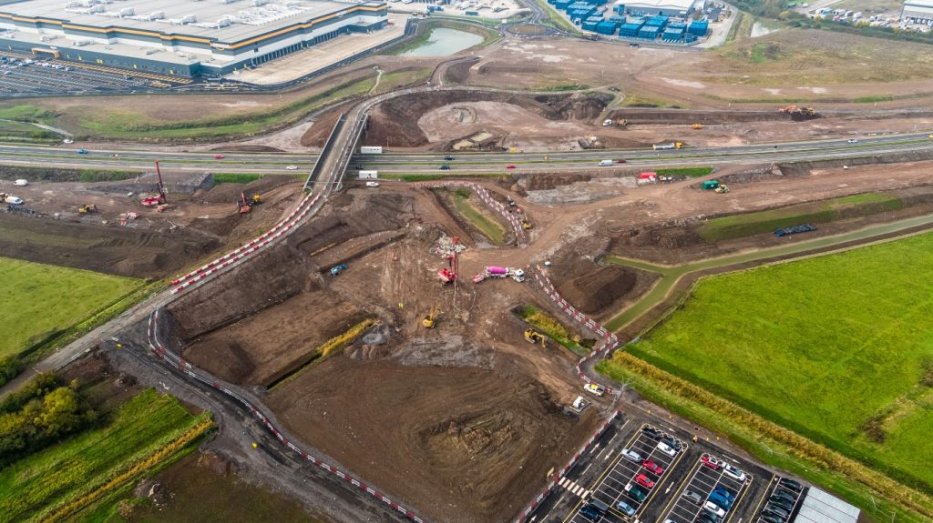 Galliford Try digs in to get new roundabout over the M49 in Bristol built ASAP
