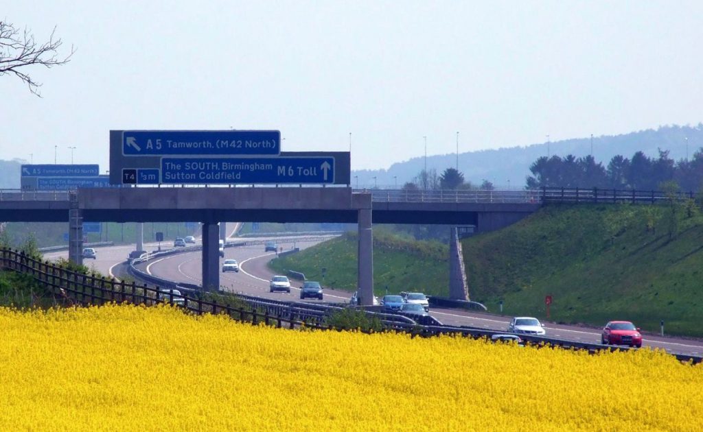 M6 Toll - Photo by Lee Jordan