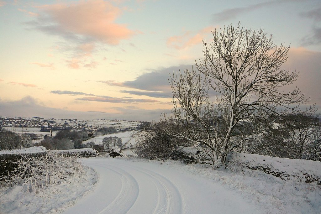Snowy Road - Photo by Tim Green
