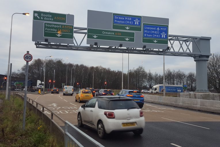 Merseyside motorway junction upgrade completed six weeks early