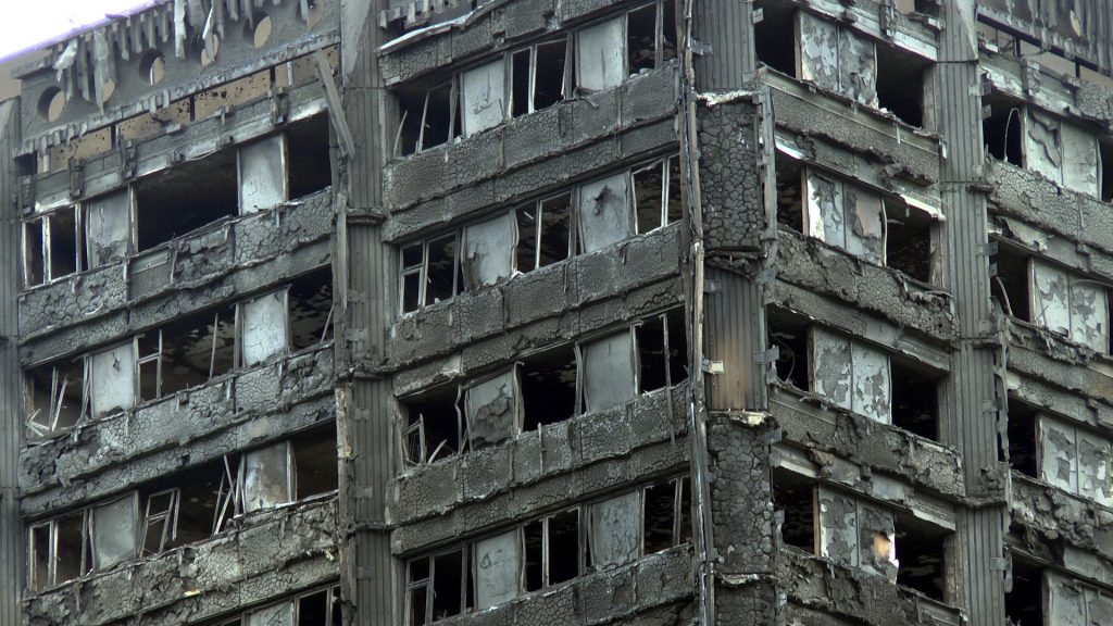 Upper Grenfell Tower - Photo by ChiralJon