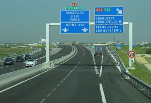 The A4 in France