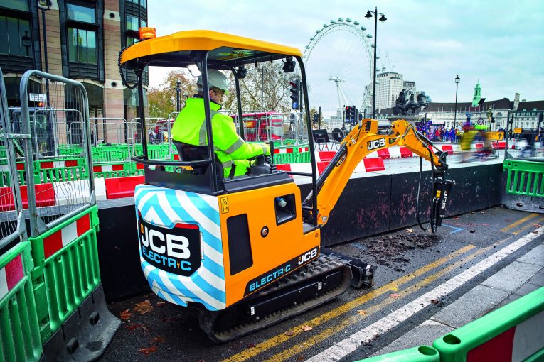 JCB powers ahead with the launch of the 19C-1E electric excavator