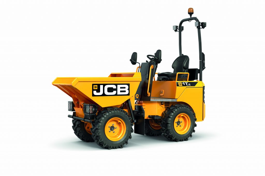 JCB's new 1 tonne dumper becomes the industry's safest