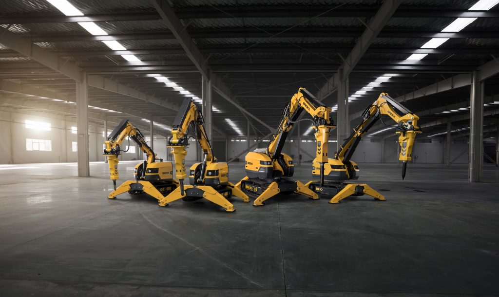 Brokk introduces SmartConcept B300, next generation Demolition Robot