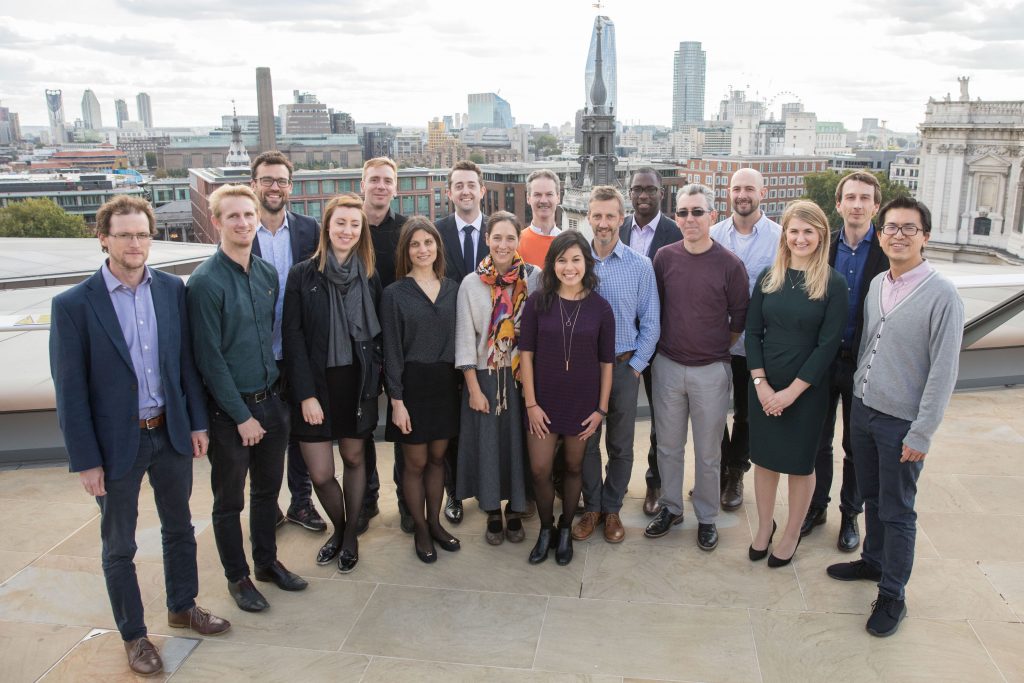 In the representatives from L&Q Product Innovation Team (Wayne Hill is third from left), Hawkins\Brown Architects LLP, HTA Design LLP, Pollard Thomas Edwards Architects, Ramboll, Heyne Tillet Steel and, AES Sustainability Consultants
