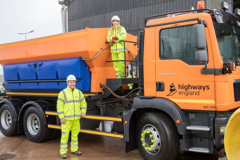 Meet the husband and wife team keeping Britain's motorways moving this winter