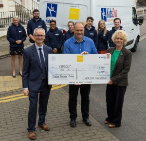 KidsOut, a Bedfordshire-based children’s charity, was awarded £12,000 to enhance its Toy Box service (through the purchase of a second-hand minivan).