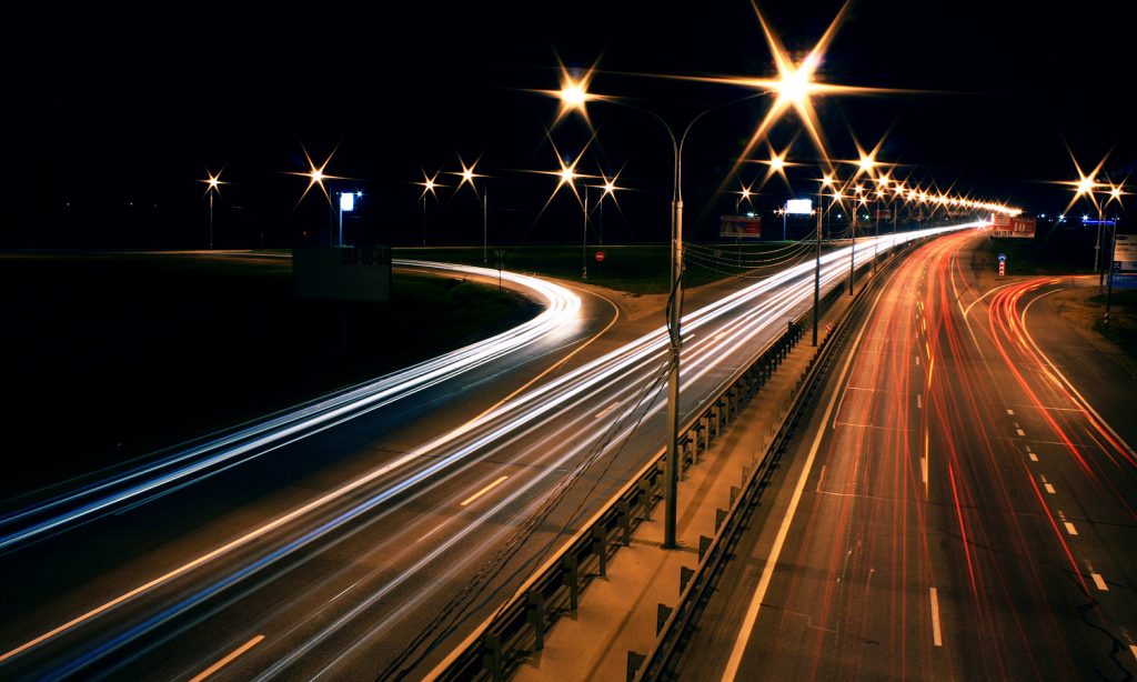 Night Road - Photo by jzool