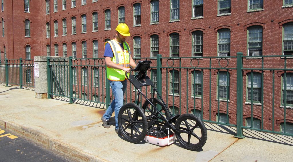 A complete system for Ground Penetrating Radar surveys of utilities