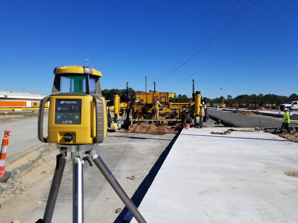 Topcon Millimeter Gps Paver System Technology Is Integral To Concrete 