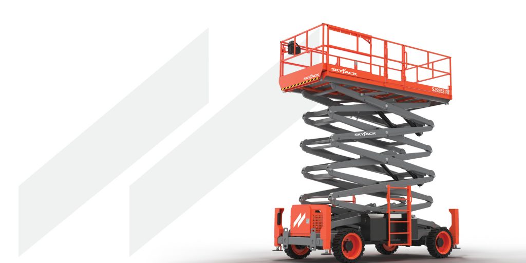 Skyjack unveils full size rough terrain scissor lifts