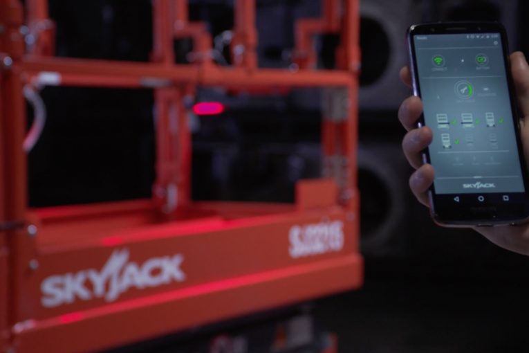 Skyjack steals the show with international remote self-checking technology