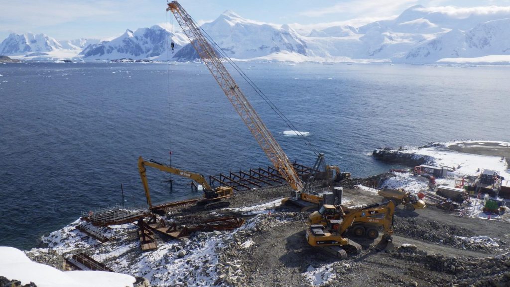 British Antarctic Research Station overview - Photo by Alan Roper