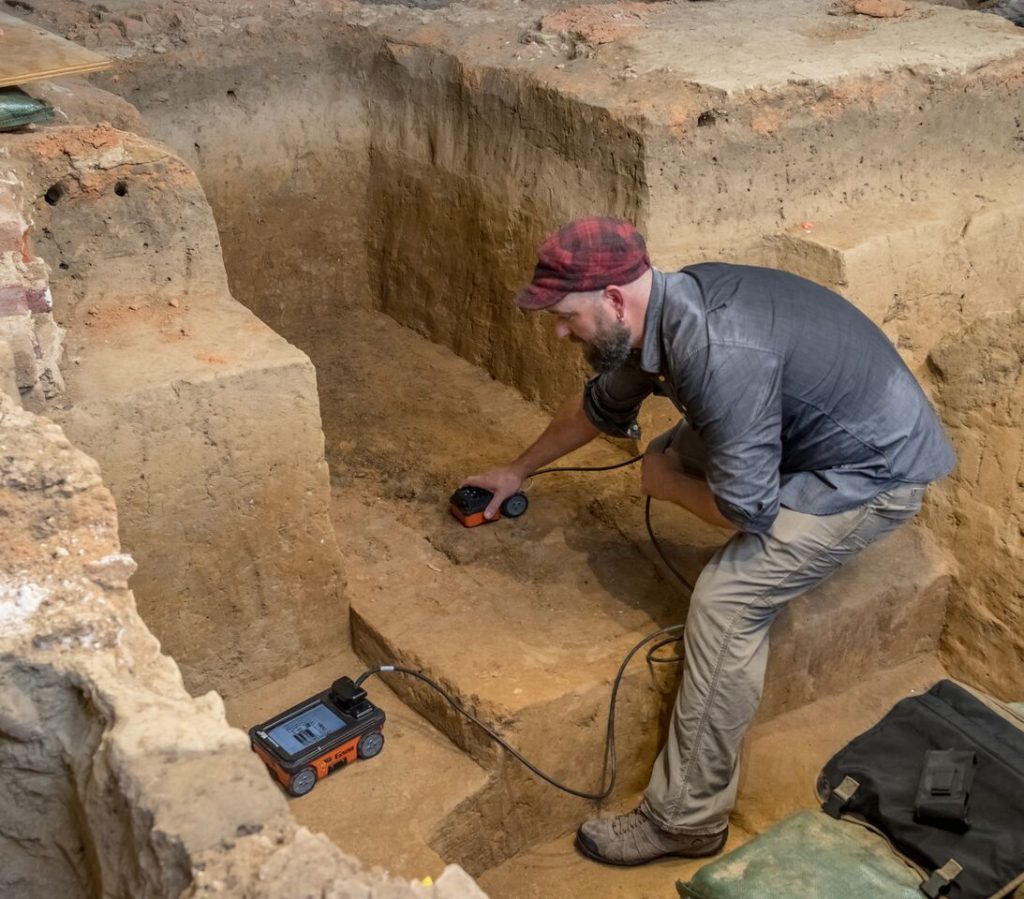 GSSI collaborates with archaeologists and the Jamestown Rediscovery Foundation
